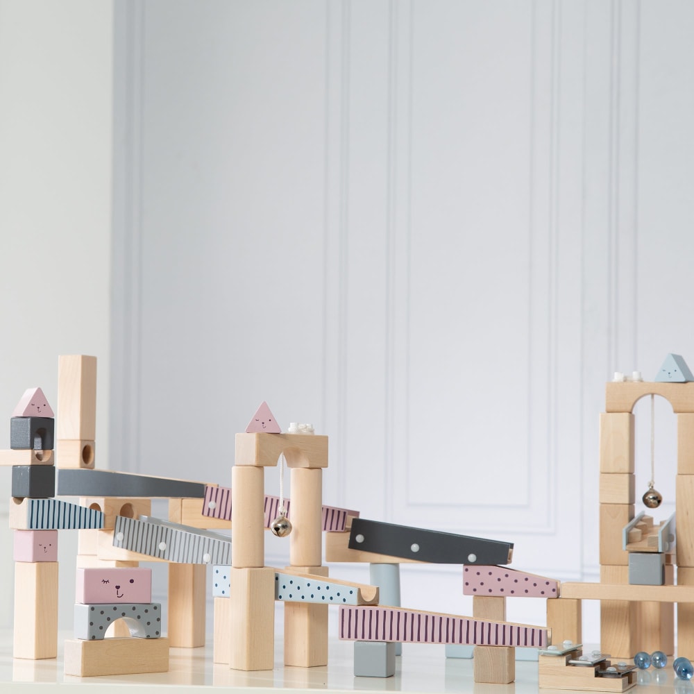 Kugelbahn 100-teilig, Bunt - Maisons Du Monde