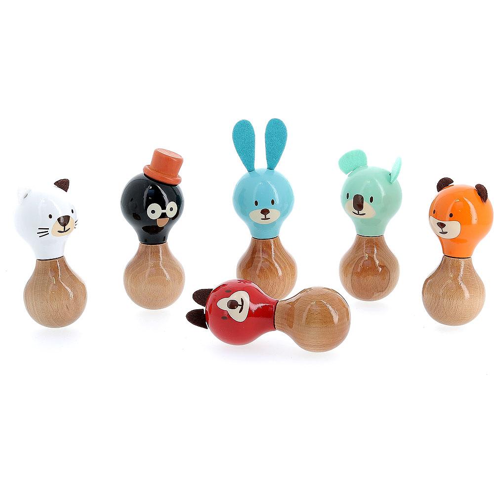 Hochet maracas rené le pingouin - Maisons du Monde
