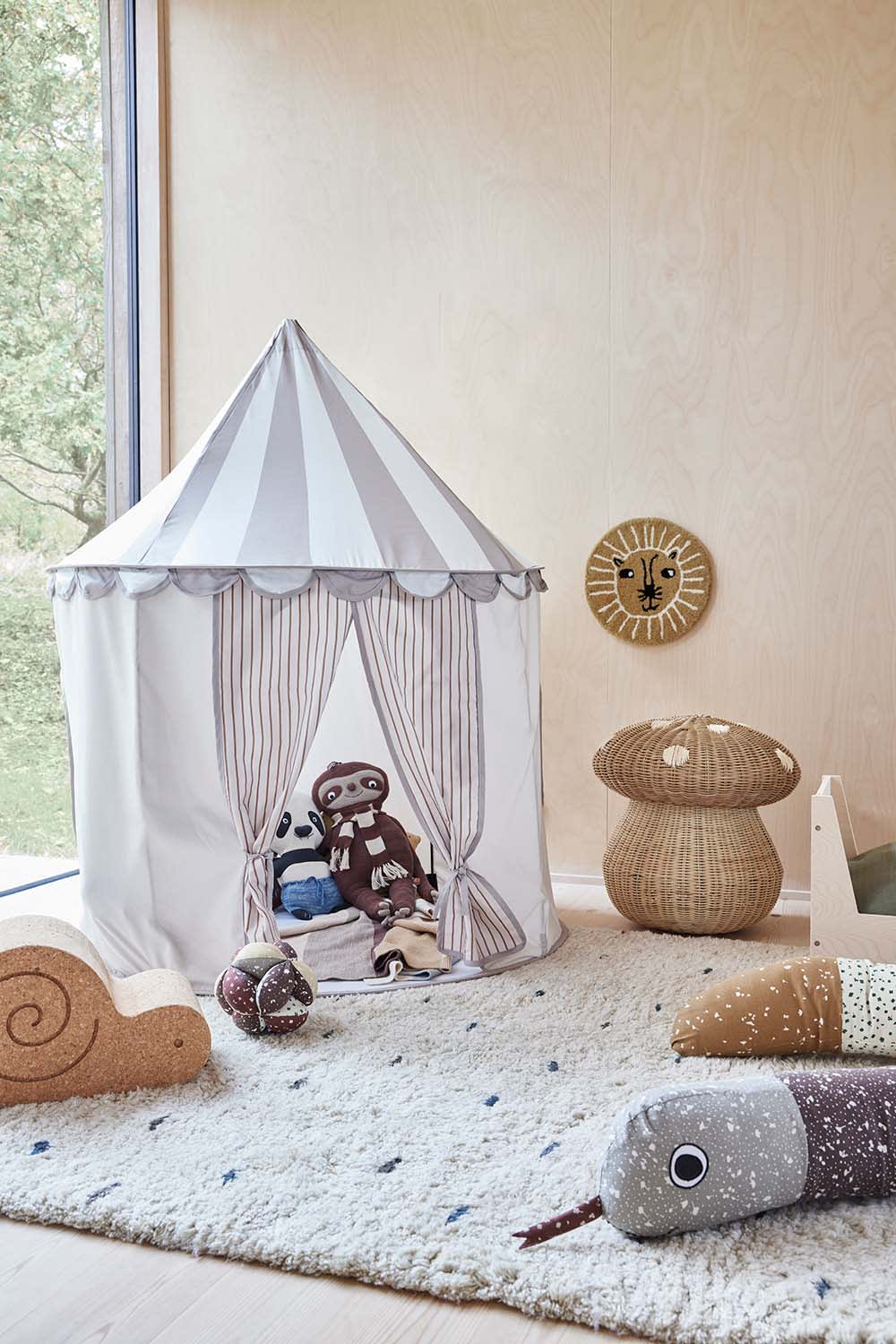 Chapiteau marron l100xh124cm - Maisons du Monde