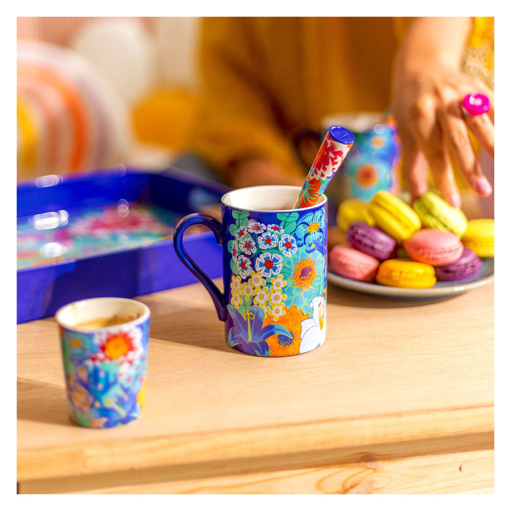 Mug 30 cl  bleu porcelaine de chine 7 x 0 x 10 cm - Maisons du Monde