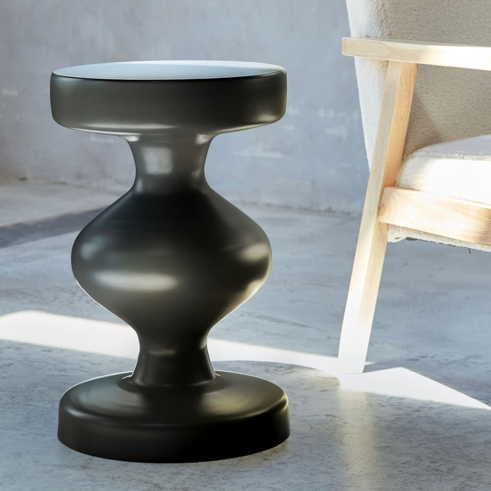 Table d'appoint en métal d29,5 Table d'appoint en métal d29,5
