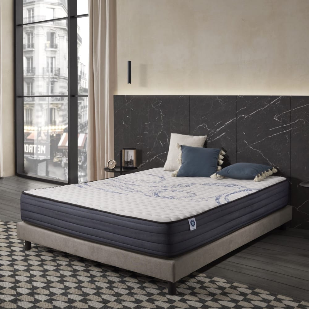 Matelas ressorts ensachés 180x200 - épais 26 cm - mi-ferme - Maisons du Monde
