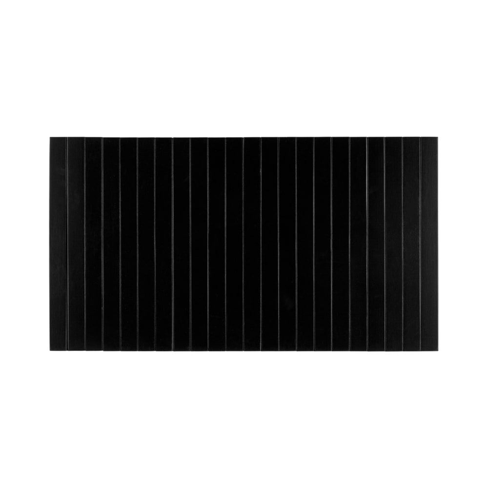 Plateau en bois noir