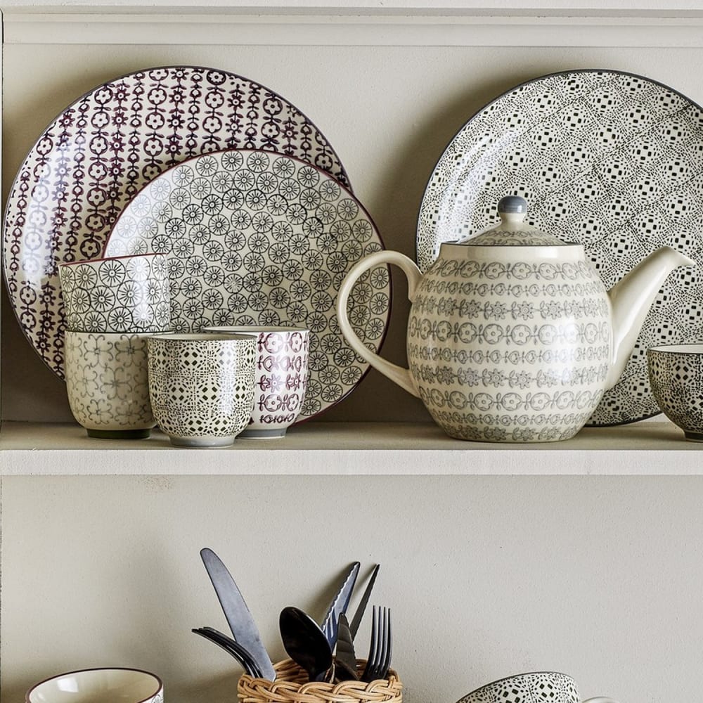 Teiera in ceramica bianca - Bloomingville