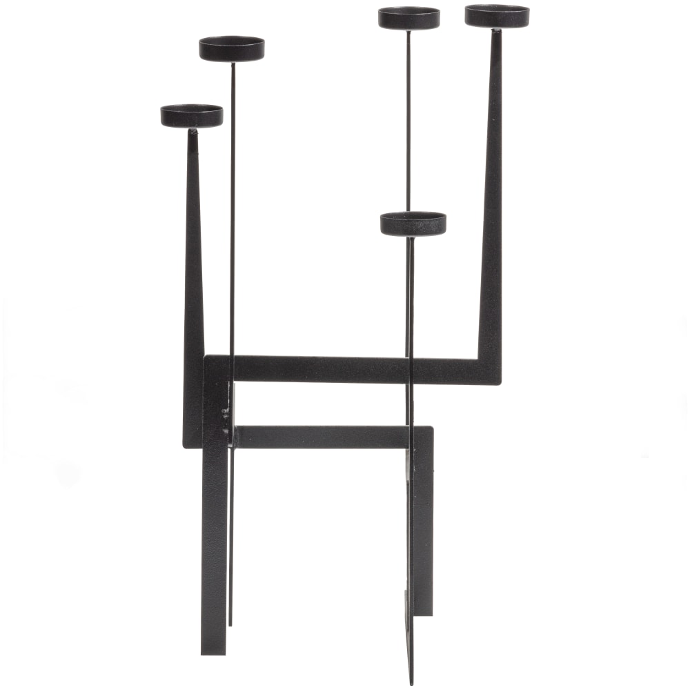 Metall-Kerzenständer H51, schwarz - Maisons Du Monde