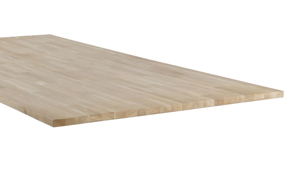 Piano da tavolo in legno di rovere beige 160x190 - WOOOD