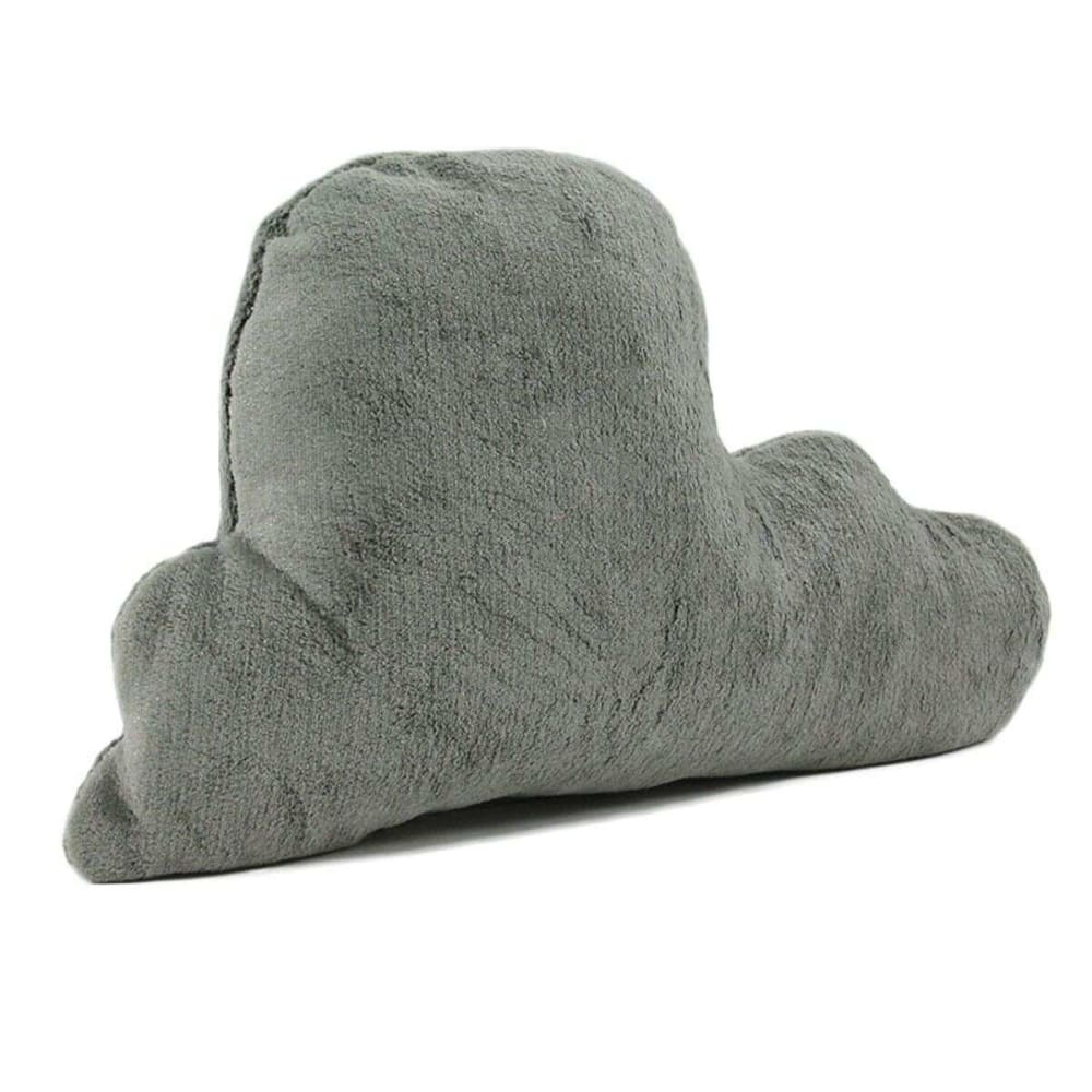 Coussin extra-doux en forme de nuage gris 27x44
