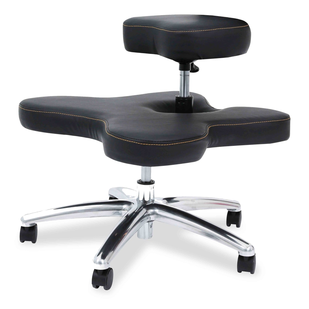 Chaise assis en tailleur noire