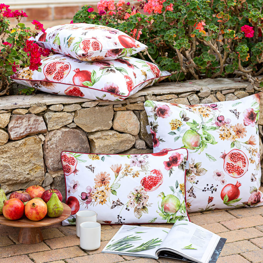 2er Set Baumwollkissenbezüge 50x50; Multicolor - Maisons Du Monde