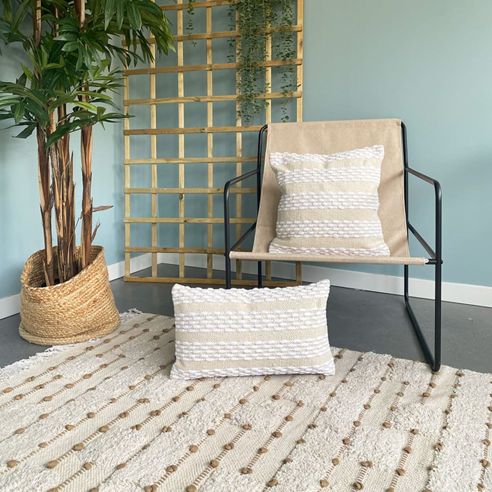 Funda de cojín de algodón natural 30x50cm - Maisons du Monde
