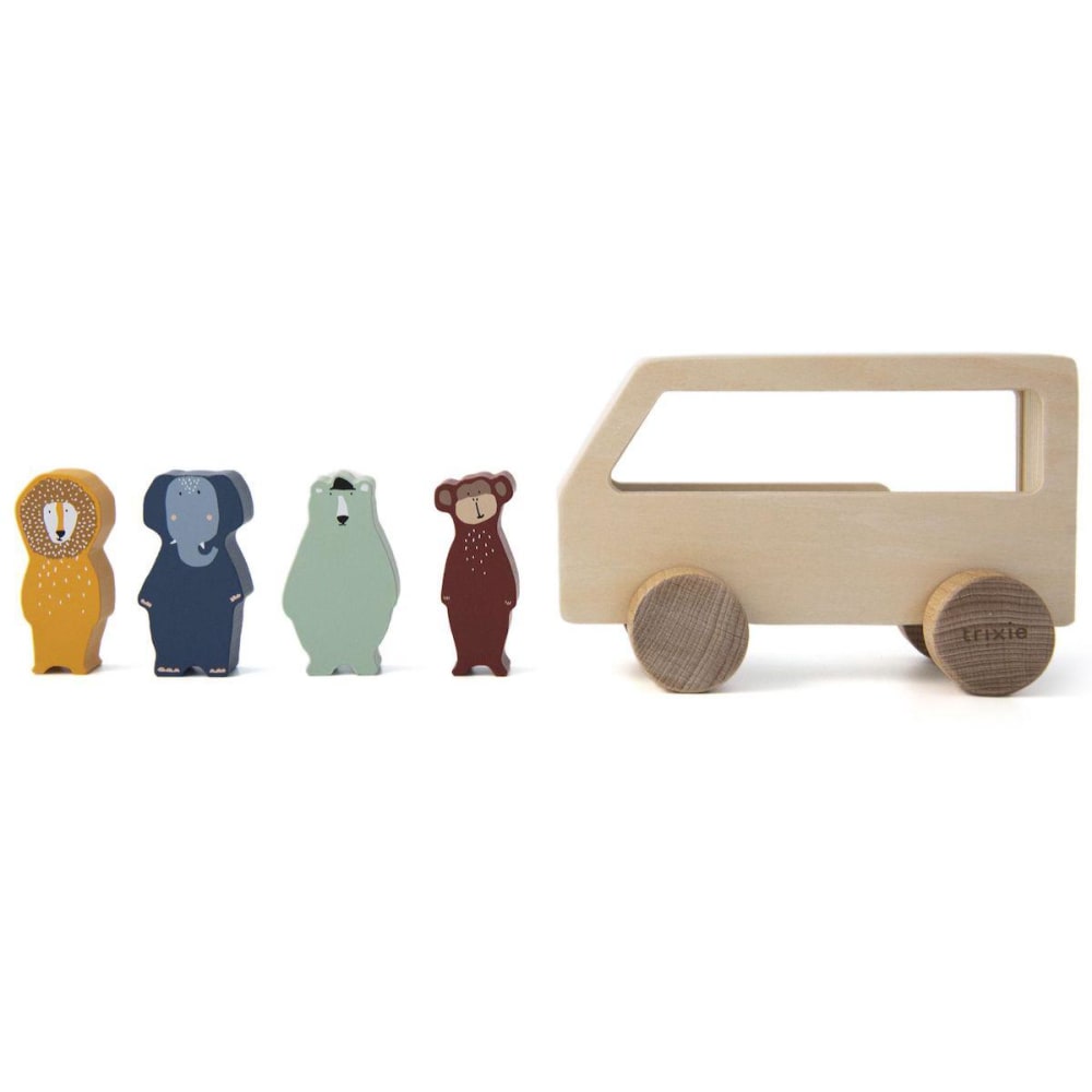 Bus en bois Animaux - Maisons du Monde