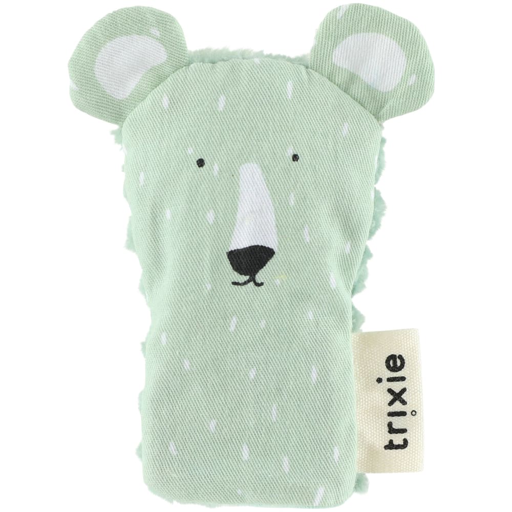 Trixie Marionnette à doigt Mr. Polar Bear style contemporain Vert Coton - 0x0x0cm