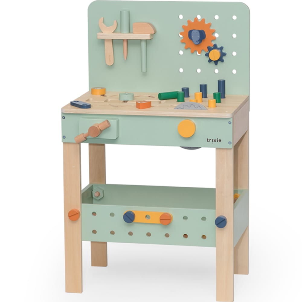 Trixie Etabli en bois Animaux Vert Bois - 31x45x75cm