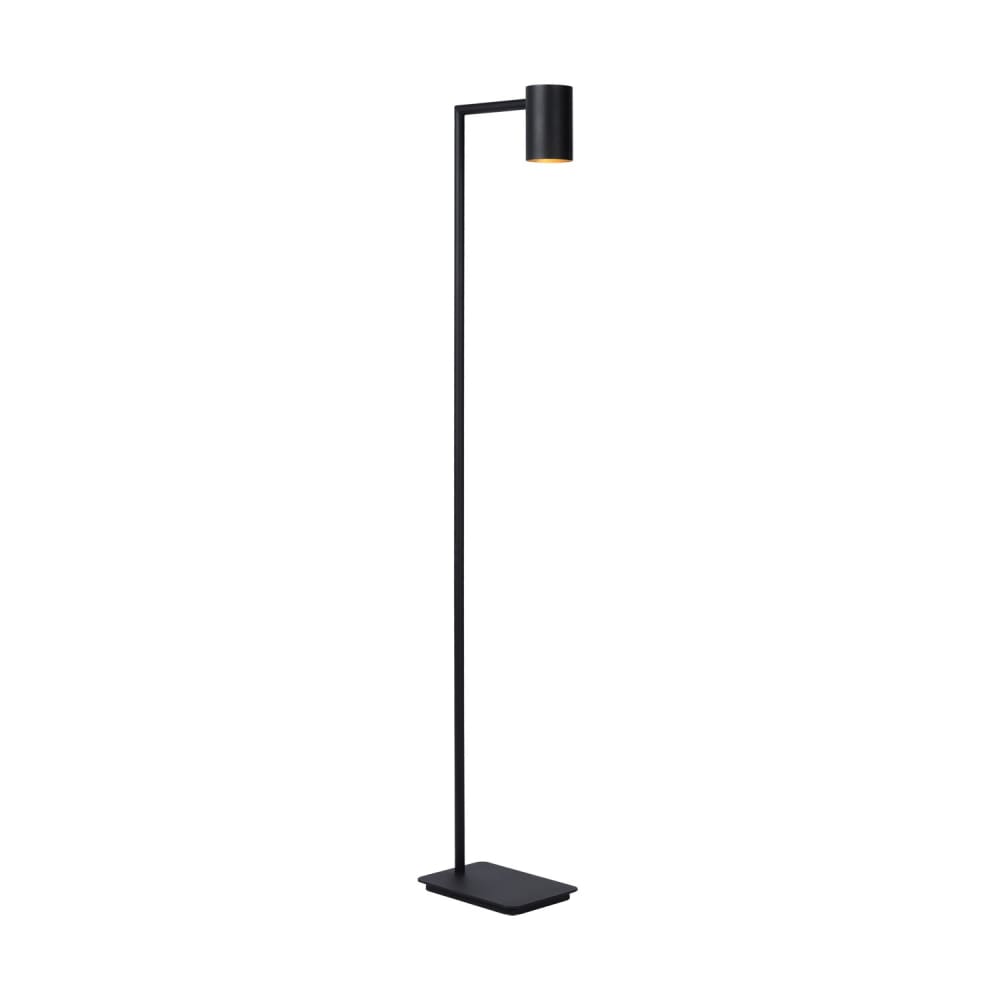 Lampadaire en noir et en or hauteur de 147 cm en métal — vue 4