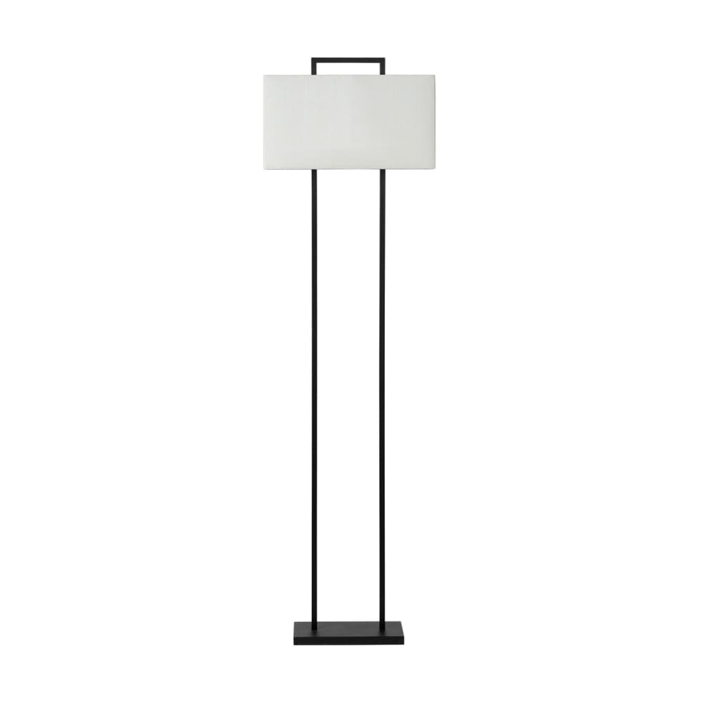 Lampadaire en métal pour le salon en hauteur blanche 161 cm — vue 4