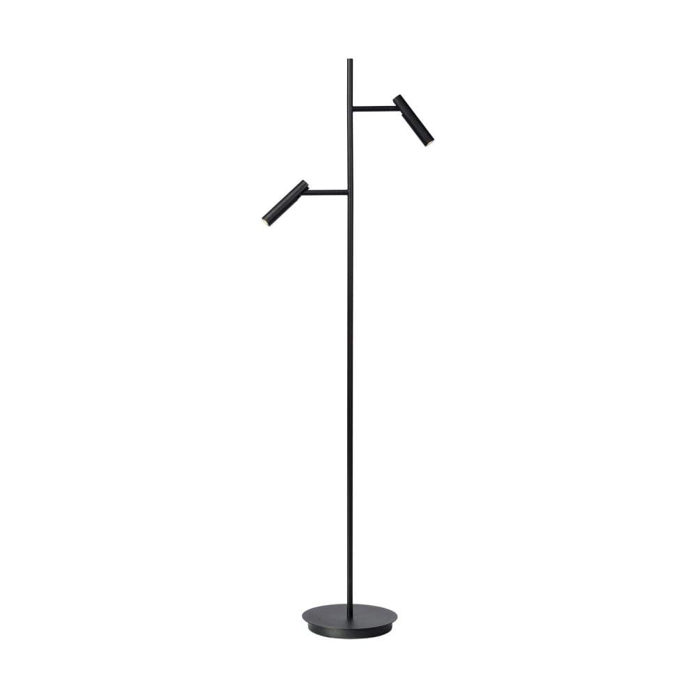 Atmooz Bodenleuchte aus Metall, schwarz, 152cm - Metall