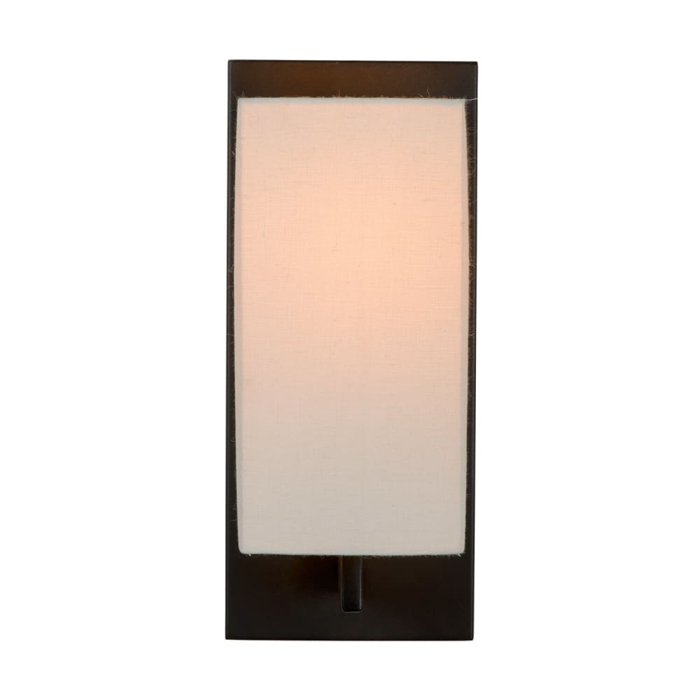 Atmooz Wandleuchte aus Metall, schwarz, 35cm Weiß Metall