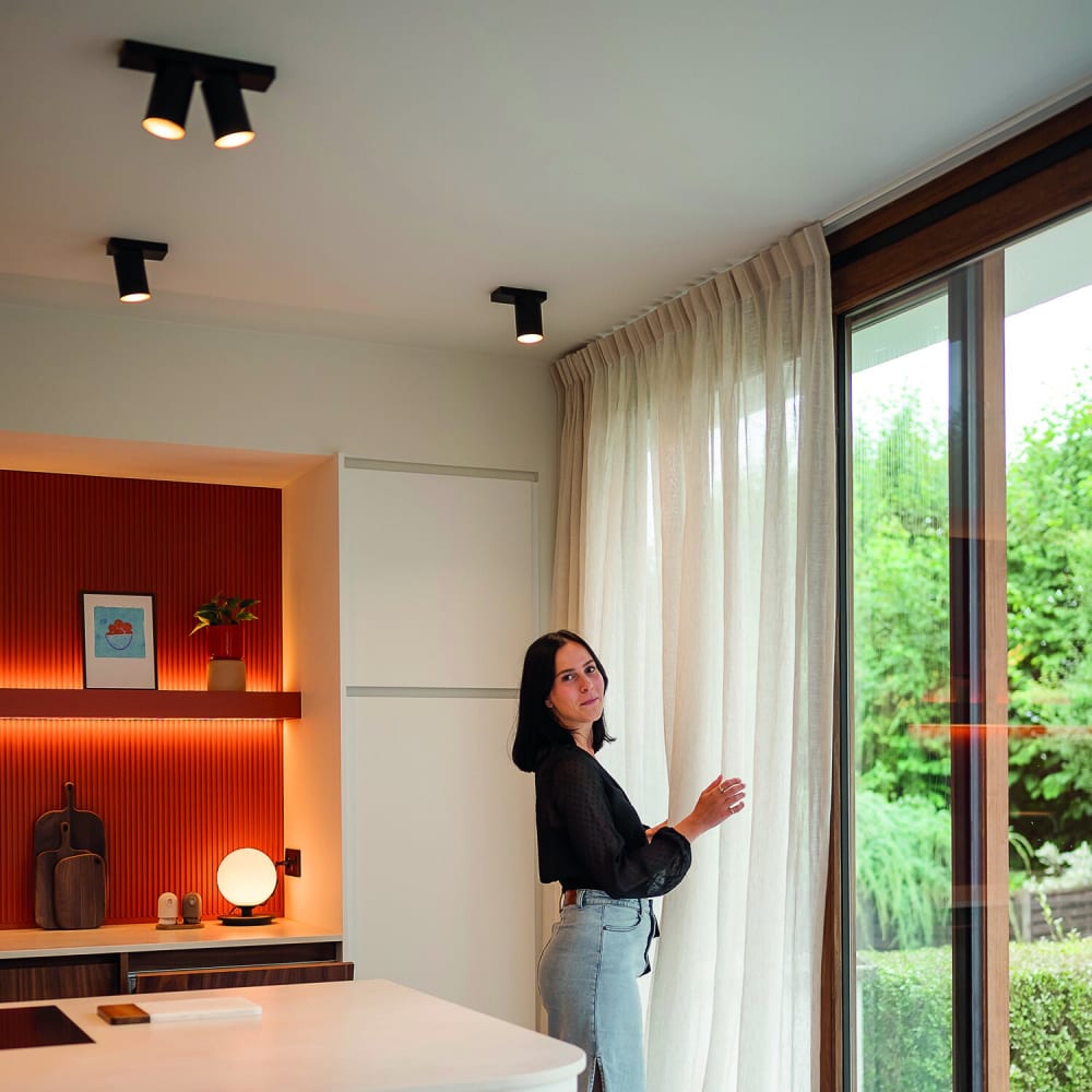 Deckenleuchte aus Metall, schwarz, 12cm - Maisons Du Monde