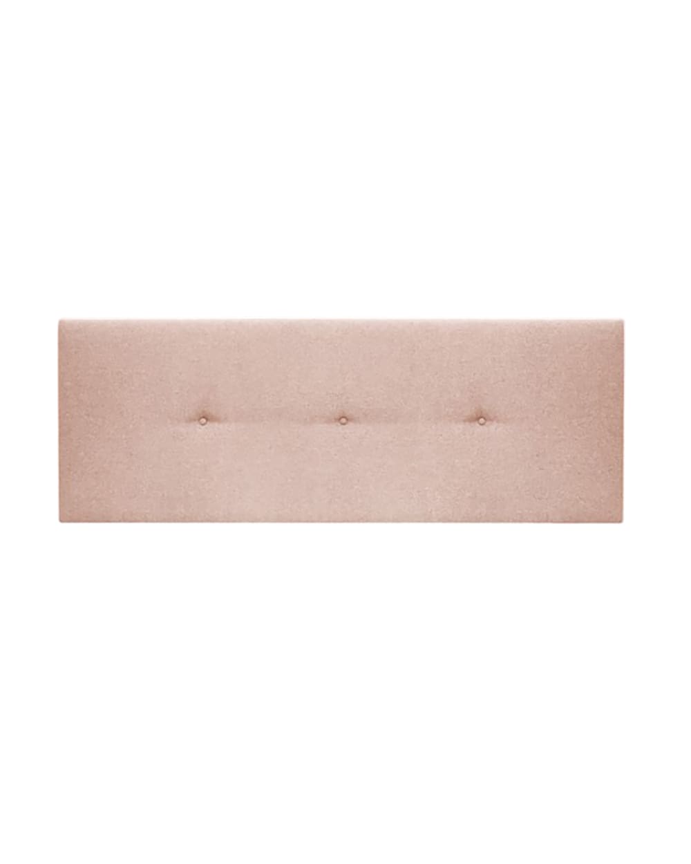 Tête de lit tapissée boutons rose 160x60cm