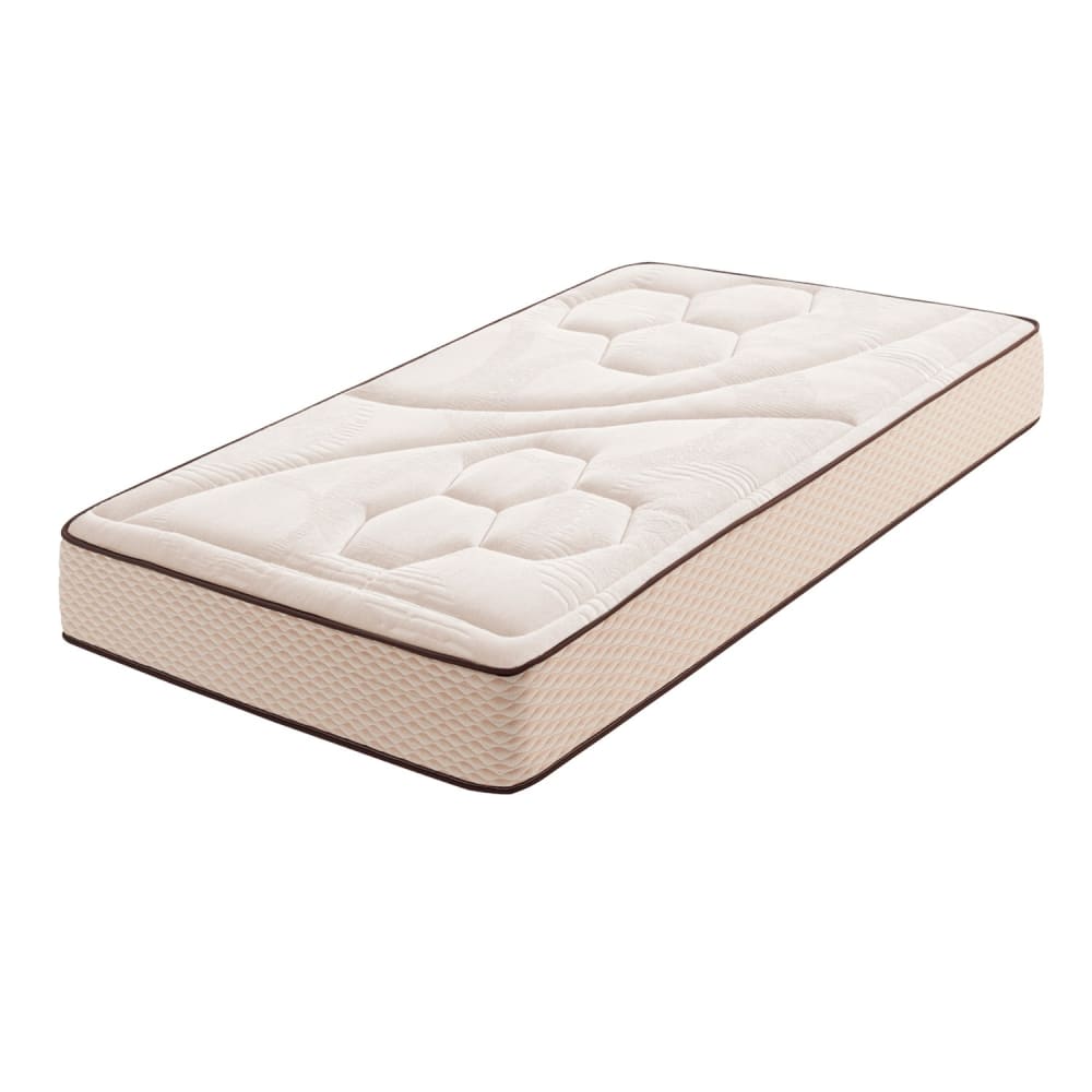 Moonia Viscosoft Matratze - 90x200 cm - 20 cm Beige Öko-Tex Zertifikat Pes - Polyester