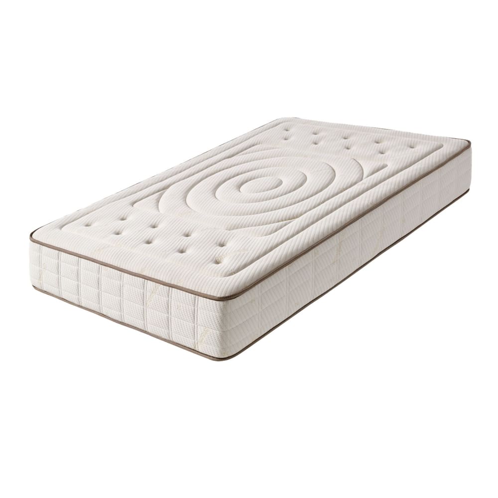 Moonia Viscosoft Matratze - 80x190 cm - 27 cm Weiß Öko-Tex Zertifikat Pes - Polyester