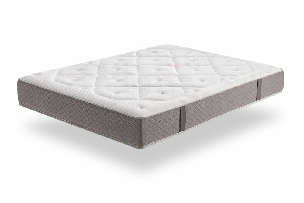 Moonia Viskoelastische Matratze - 150x200 cm - 26 cm Weiß Öko-Tex Zertifikat Pes - Polyester