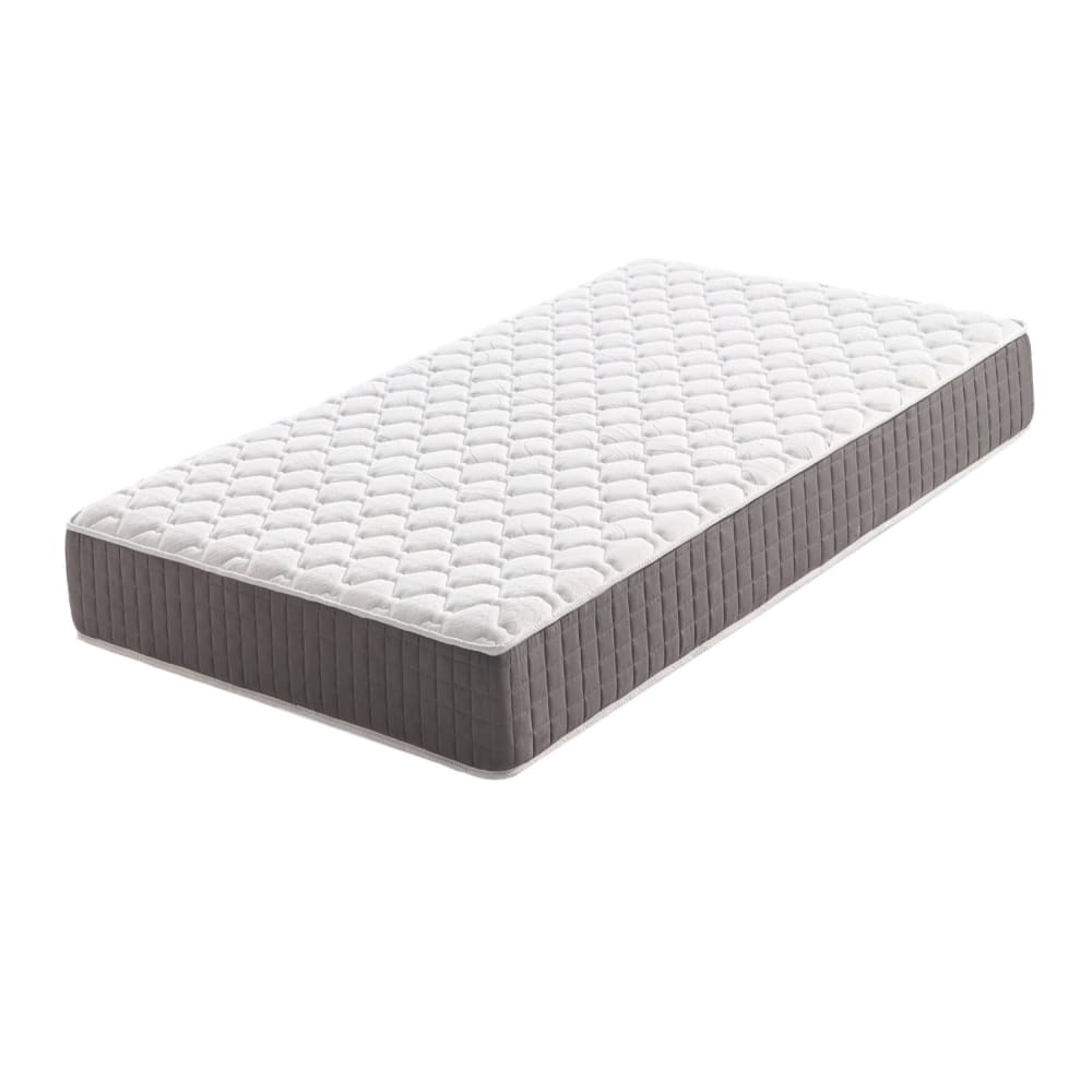 Moonia Viskoelastische Matratze - 90x200 cm - 30 cm Weiß Öko-Tex Zertifikat Pes - Polyester