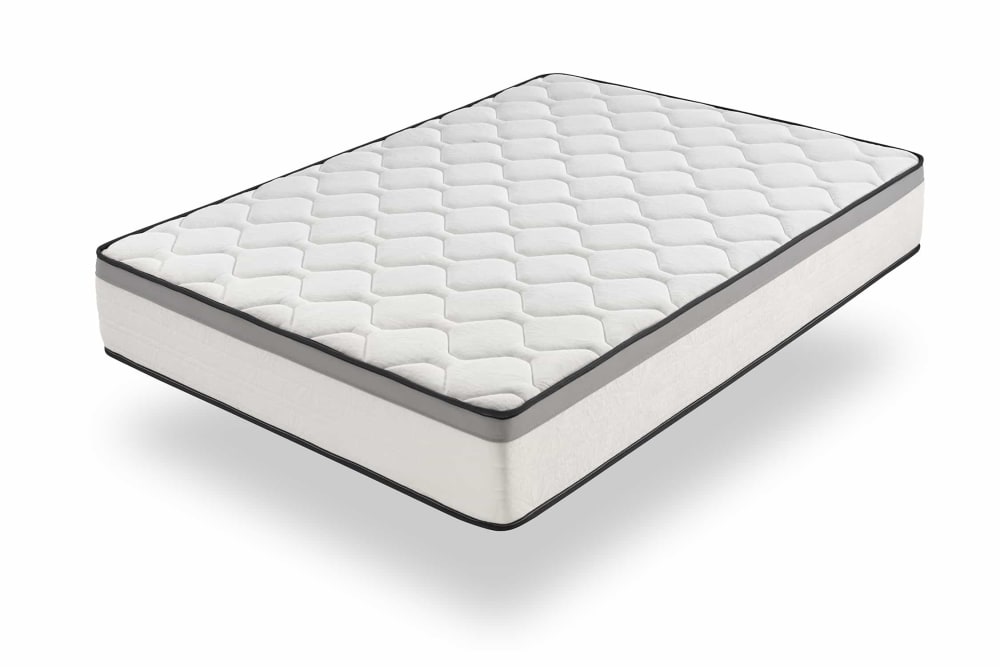 Moonia Viskoelastische Matratze - 150x200 cm - 30 cm Weiß Öko-Tex Zertifikat Pes - Polyester