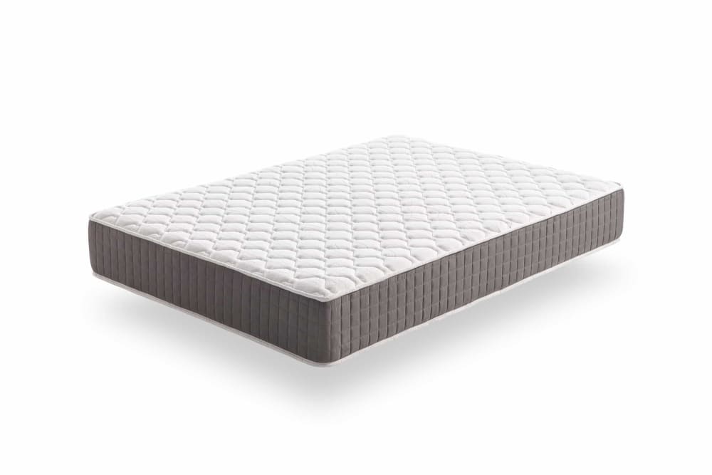 Moonia Schaumstoffmatratze strapazierfähig, 12 Zonen-160X190 X30 cm Weiß Öko-Tex Zertifikat Pes - Polyester