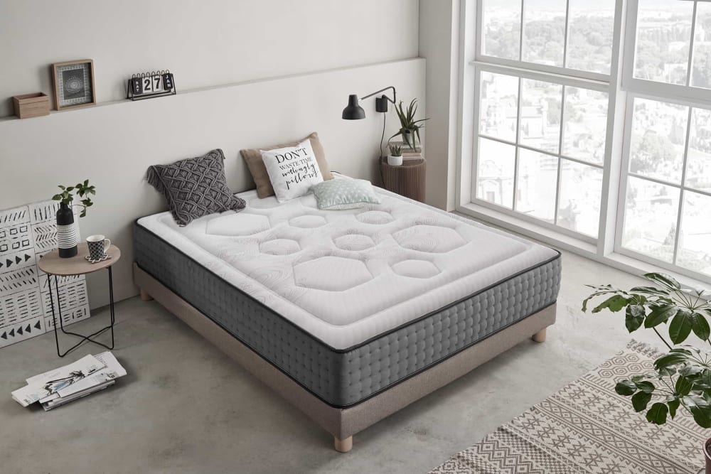 Taschenfederkern-Matratze - 80x190 cm - 28 cm - Maisons Du Monde