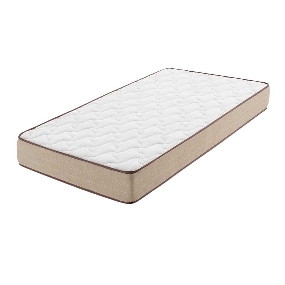 Moonia Viscosoft Matratze - 90x200 cm - 21 cm Weiß Öko-Tex Zertifikat Pes - Polyester