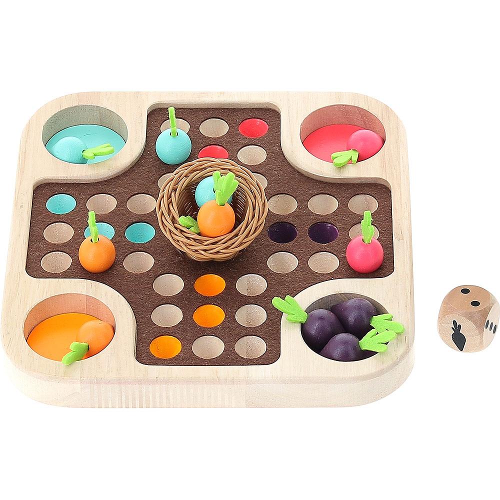 Vilac Pferde-Spiel mit Gemüsegarten GRÜN HOLZ Kinder