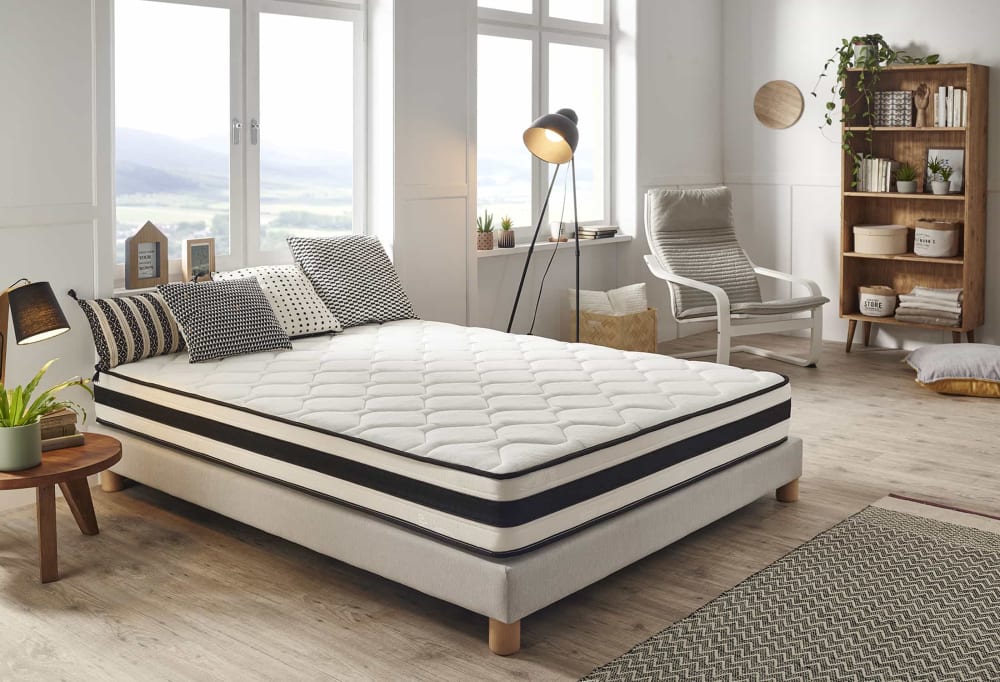 Viscosoft Matratze - 140x190 cm - 21 cm - Maisons Du Monde