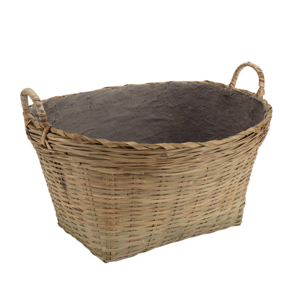 pot de fleur ovale 60x53cm