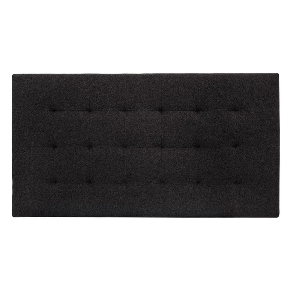 Tête de lit polyester - noir