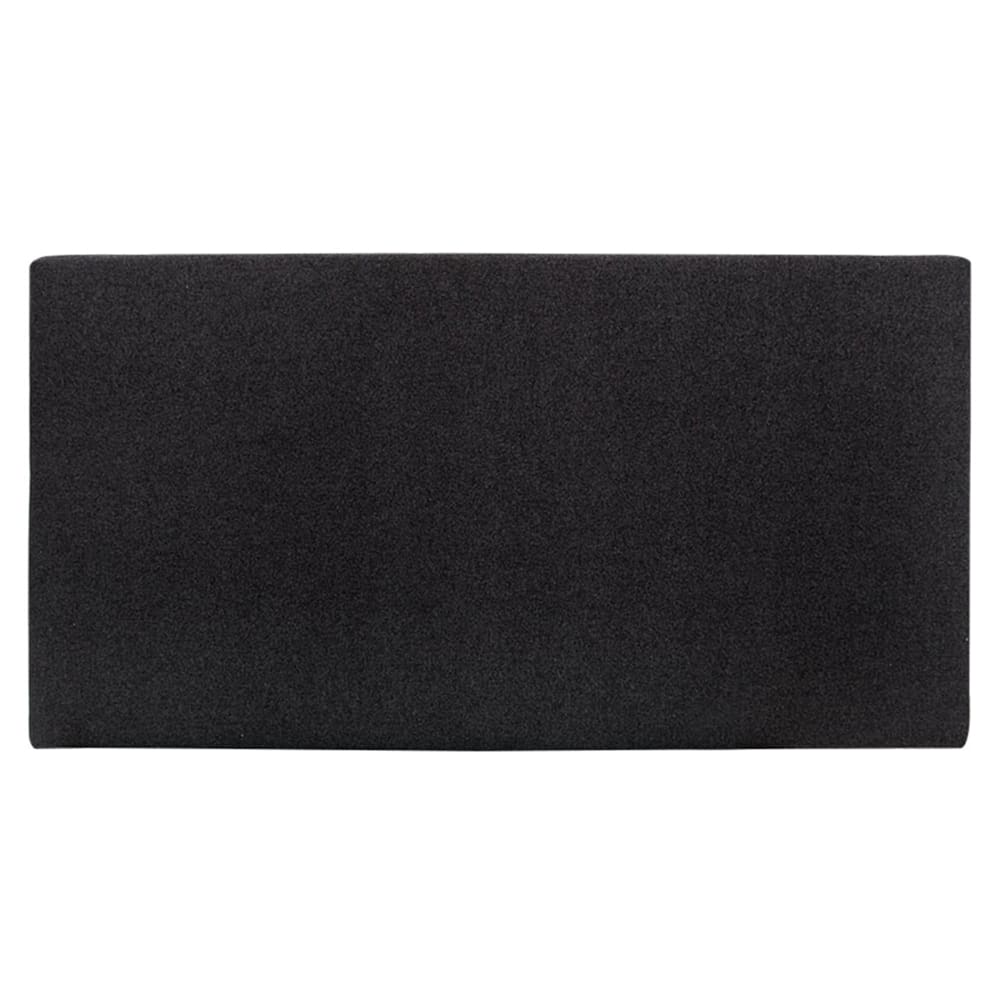 Tête de lit polyester - noir