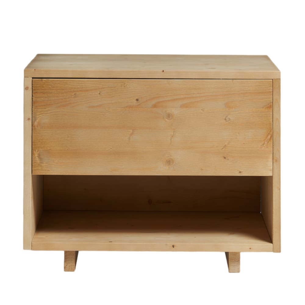 Table de chevet en bois