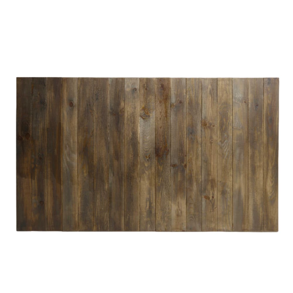 Tête de lit en bois 95 cm marron