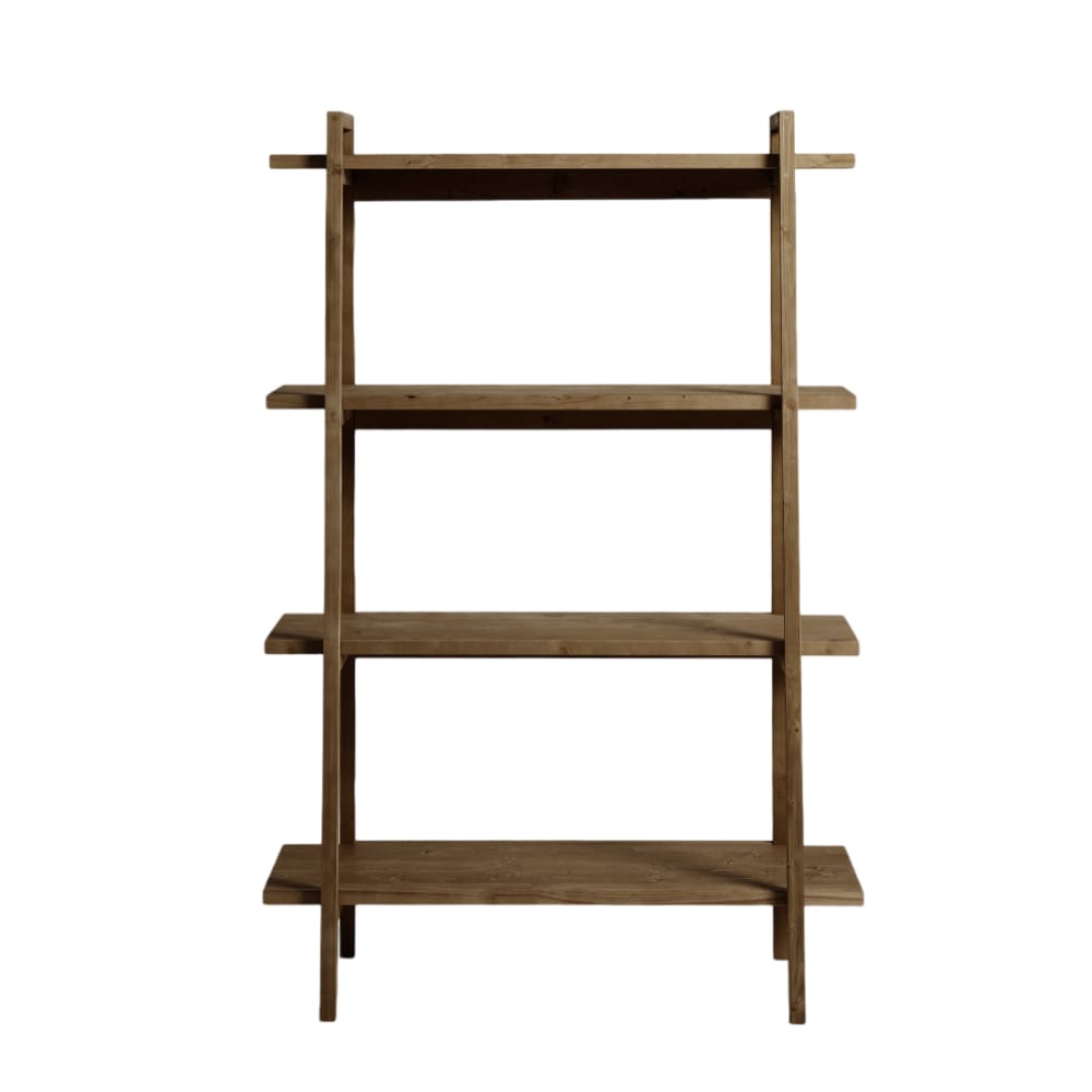 Meuble à chaussures en bois marron 80 cm