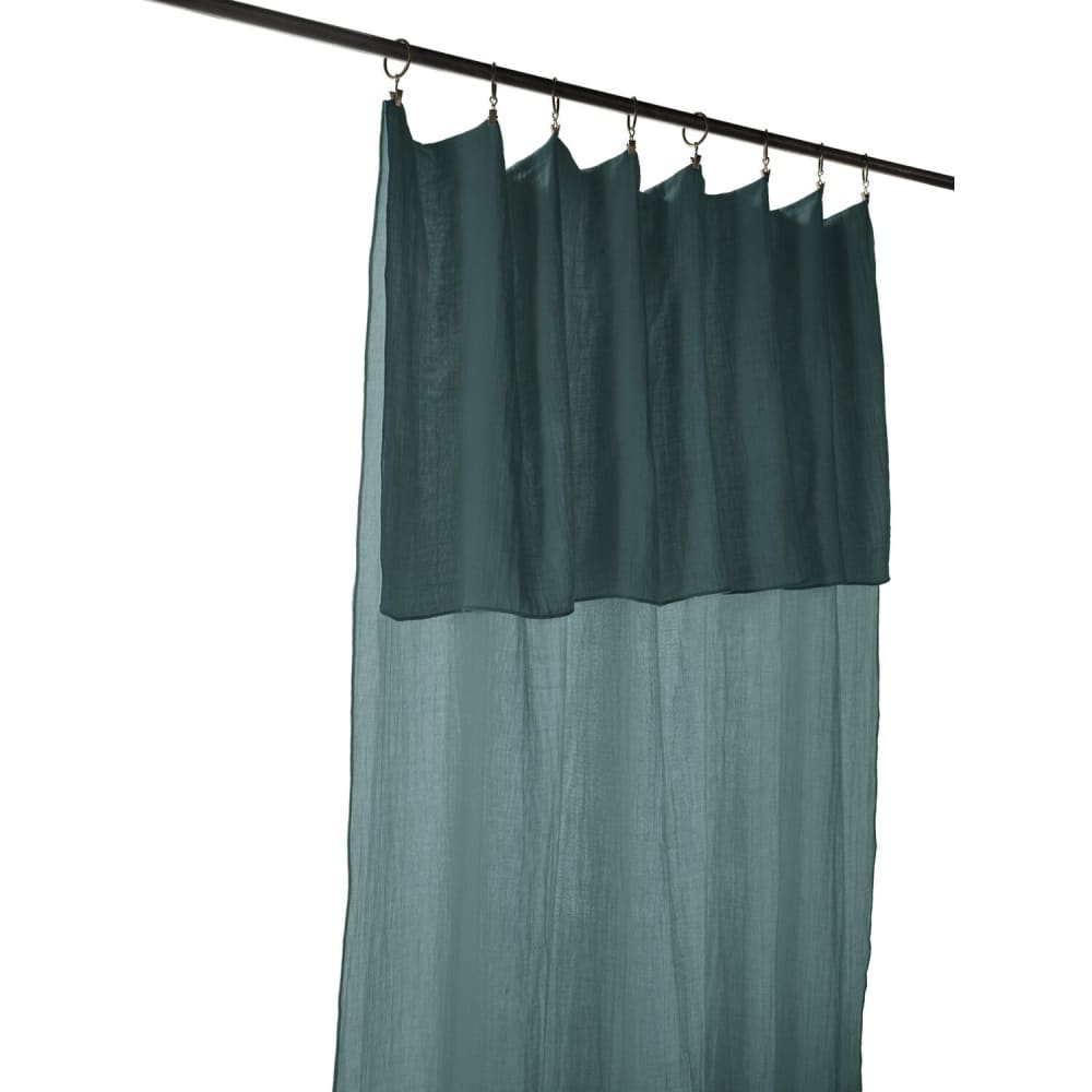 Rideaux gaze de coton canard 140x290 cm