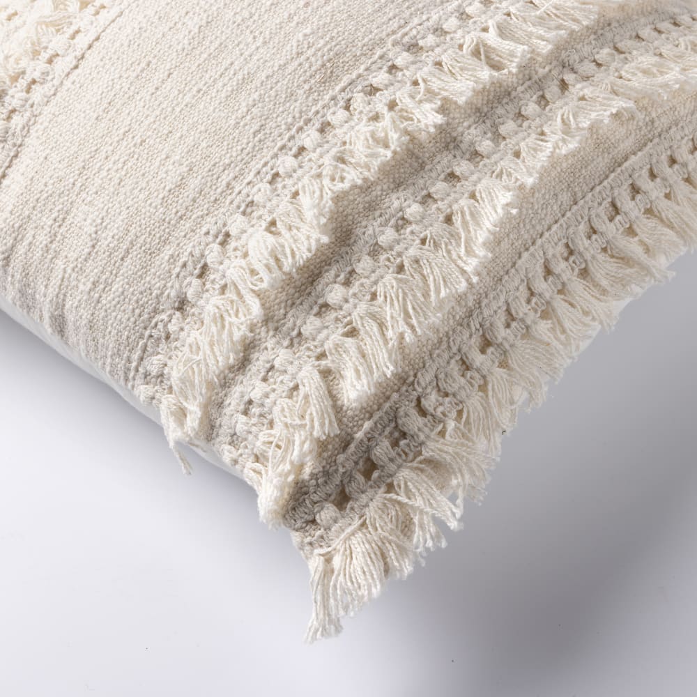 Housse de coussin Blanche 45x45 cm - Maisons du Monde