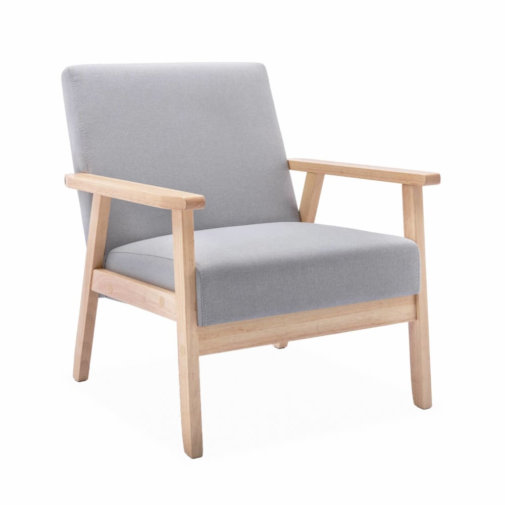 Fauteuil scandinave bois