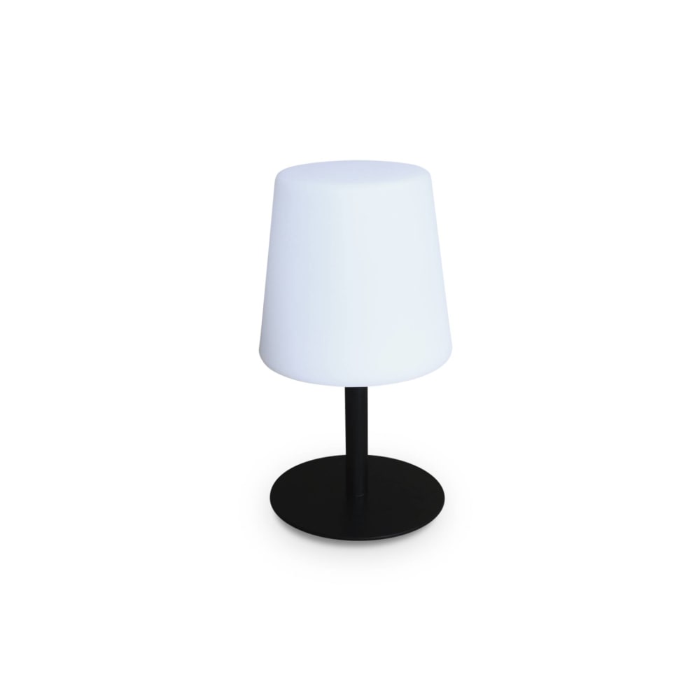 Lampe de table led 28cm noire
