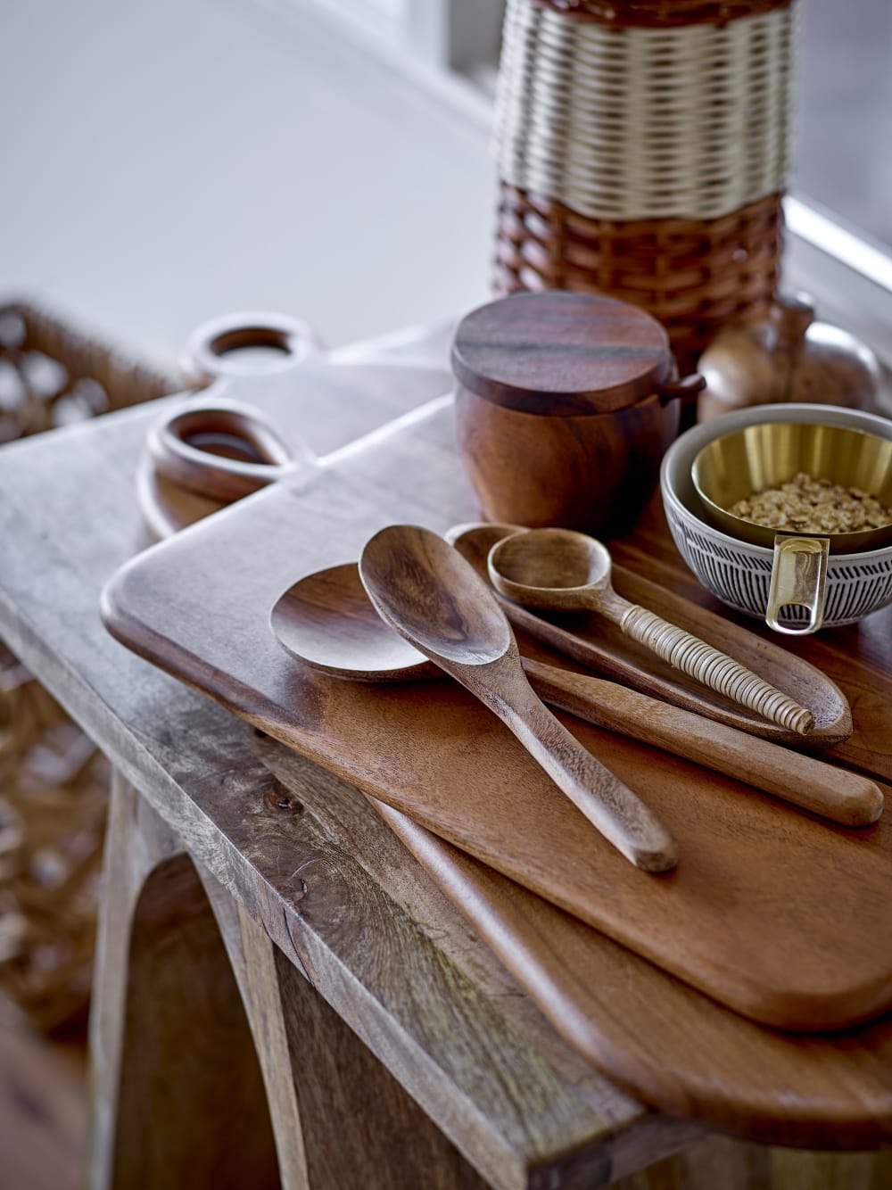 Planche à découper en acacia marron - Maisons du Monde