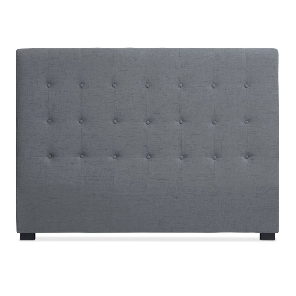 Tête de lit 160cm tissu gris