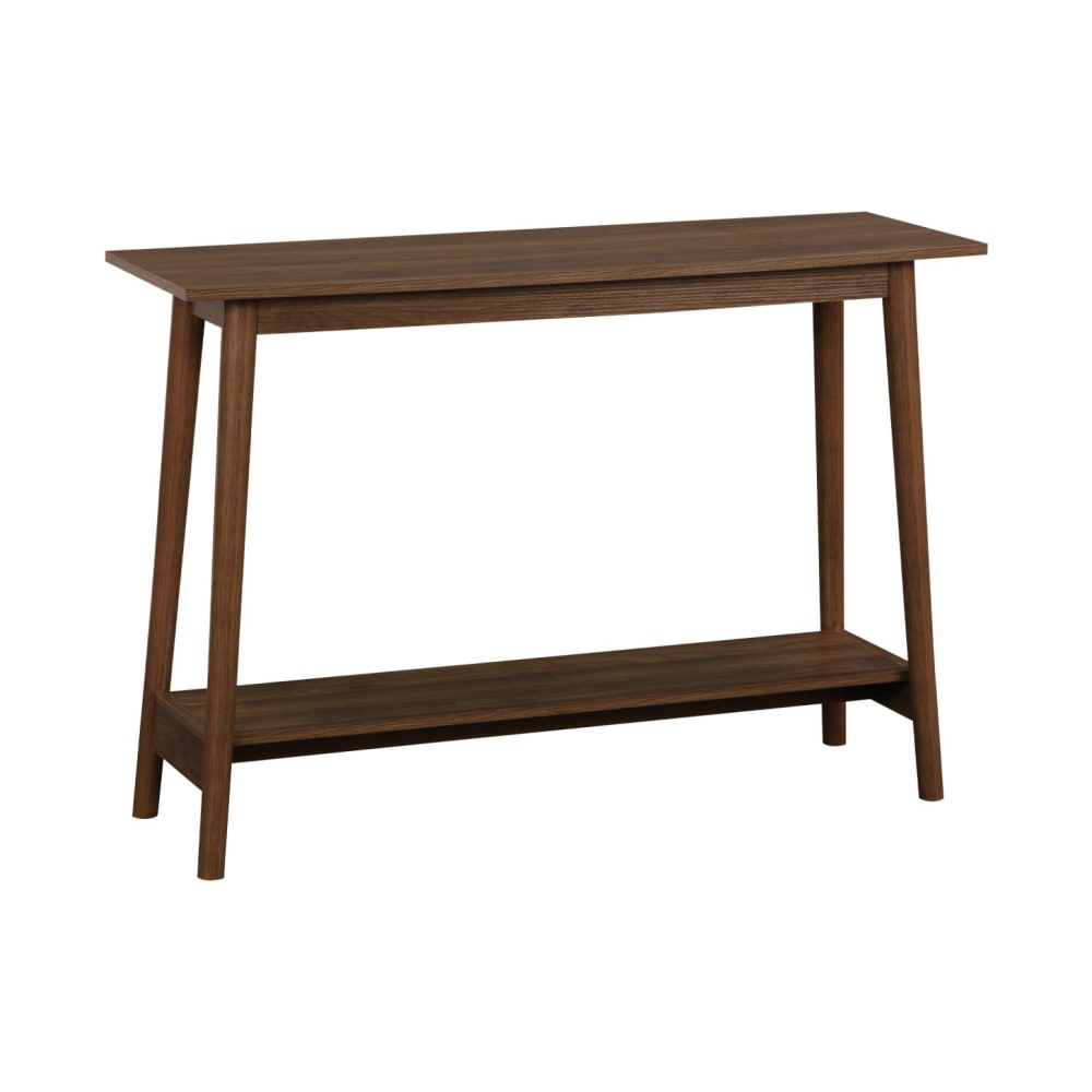 Console scandinave déco bois de noyer