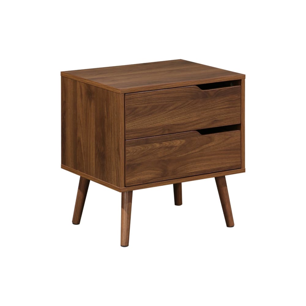 Table de chevet décor bois teinté noyer - Maisons du Monde