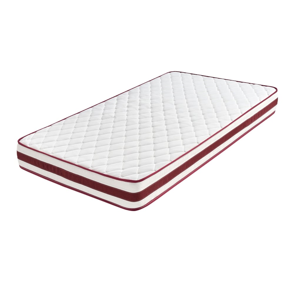Moonia Viscosoft Matratze - 80x190 cm - 21 cm Weiß Öko-Tex Zertifikat Pes - Polyester