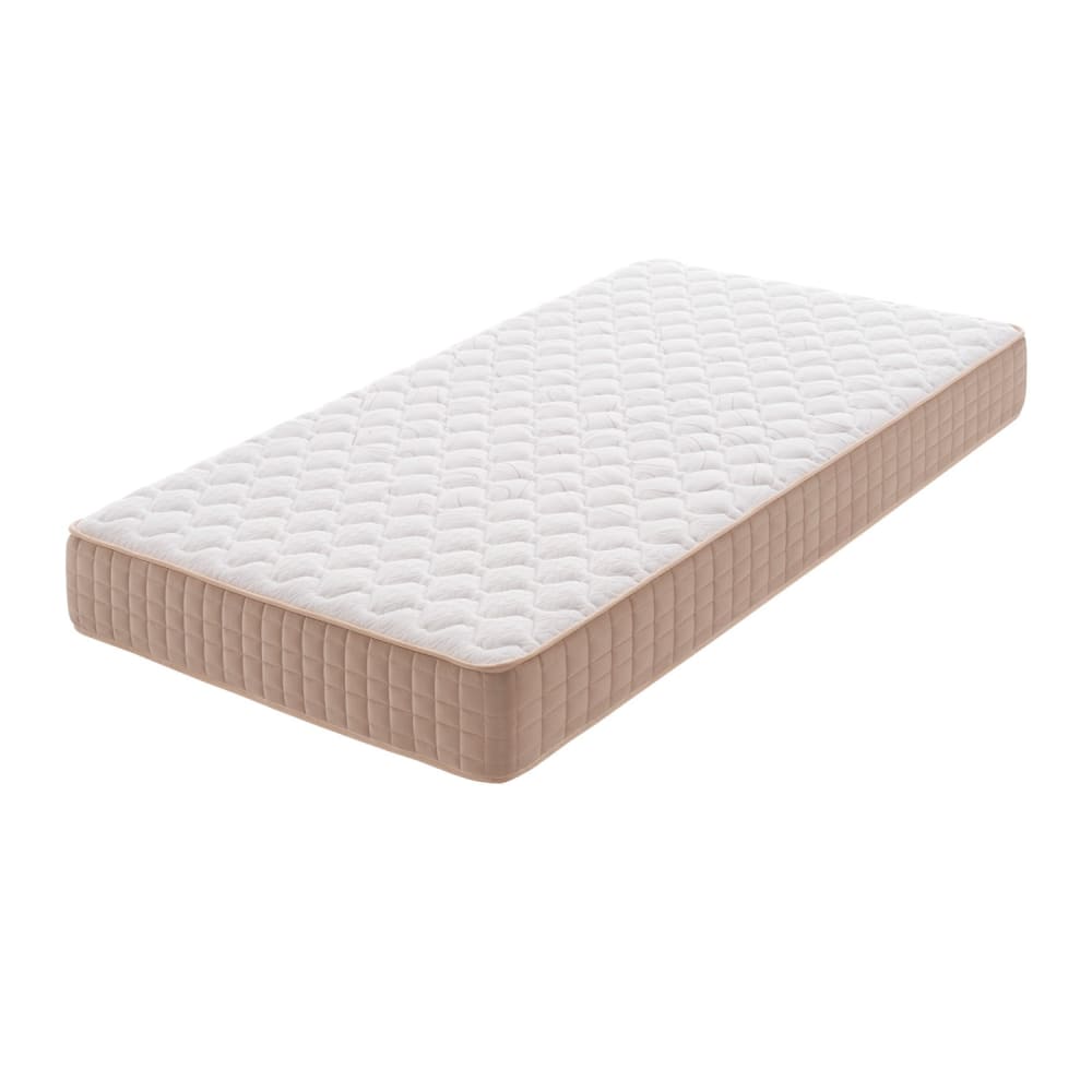 Moonia Viskoelastische Matratze - 80x190 cm - 30 cm Weiß Öko-Tex Zertifikat Pes - Polyester