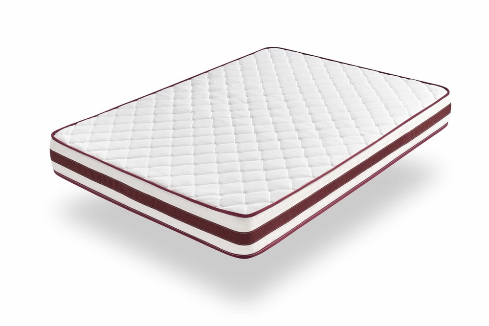 Moonia Viscosoft Matratze - 150x190 cm - 21 cm Weiß Öko-Tex Zertifikat Pes - Polyester